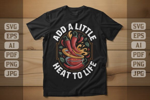 Add a Little Heat to Life Circular Art