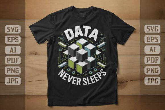 Data Never Sleeps Technology Art