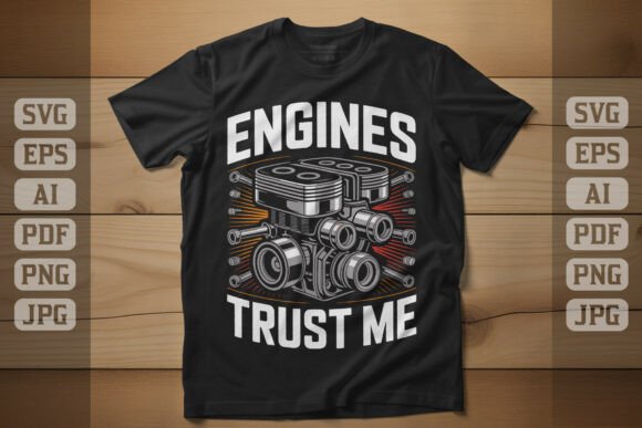Engines Trust Me T-shirt Design