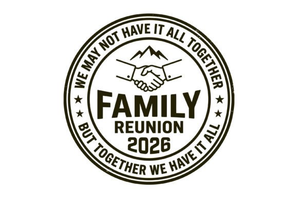 Family Reunion 2026 Badge Design