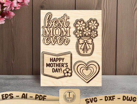 Mother’s Day Laser Cut Files SVG