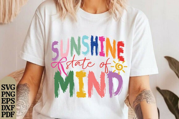 Sunshine State of Mind PNG, Summer Png
